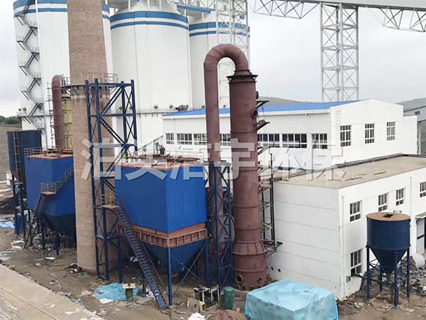 沈陽供熱公司75噸鍋爐布袋除塵、脫硫